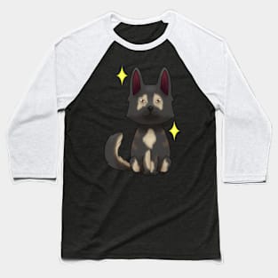 Sable German Shepherd Baseball T-Shirt